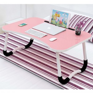 Komputerowy stół rozkładany na łóżku typu U